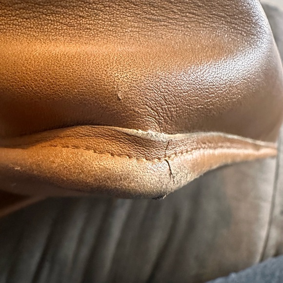 EUC-  Was told  not real.Nickel Vintage Coach Willis Top Handle Satchel - Picture 8 of 16